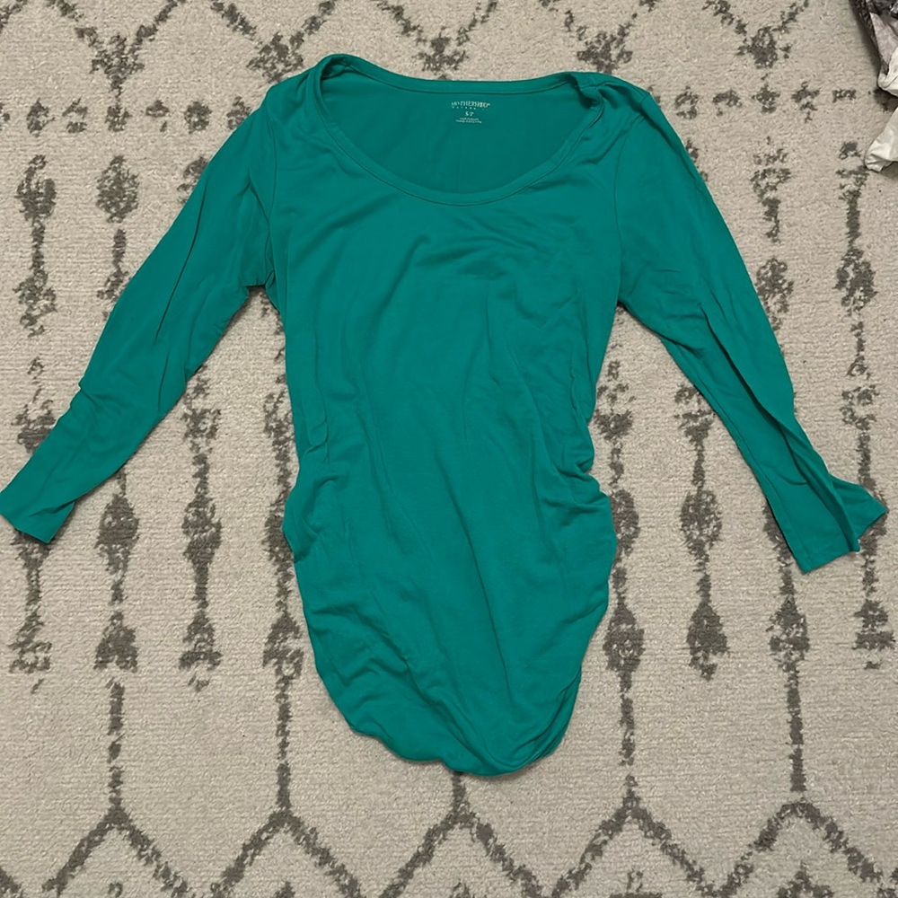 Green Motherhood Maternity shirt